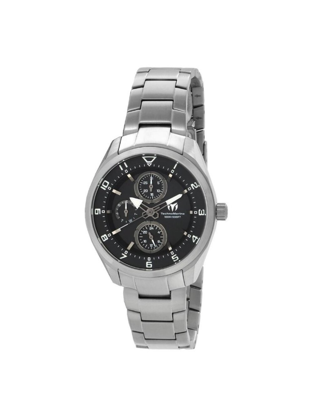 NWT Technomarine OCEAN Quartz Black Dial Unisex Watch